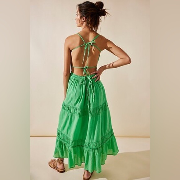 Free People Taking Sides Maxi Dress - Picture 3 of 8